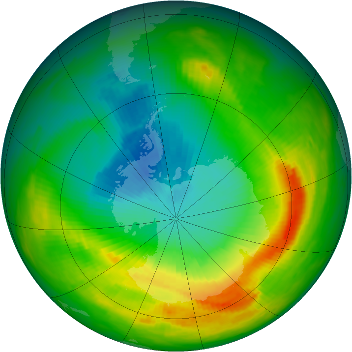 Ozone Map 1979-10-18